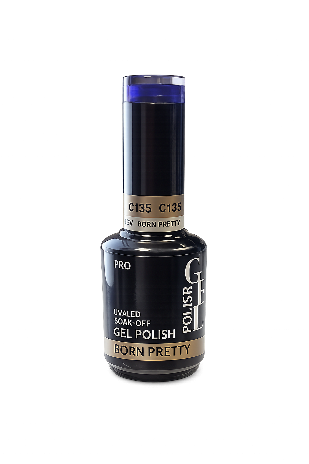 Born Pretty gel - c135 True Purple
