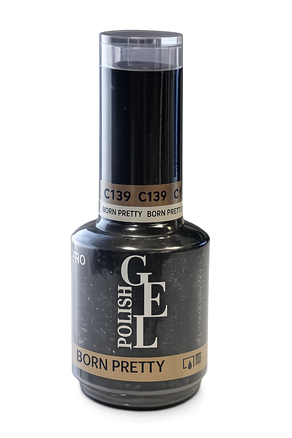 Born Pretty Jelly Gel C139 - Deep Gray Blue