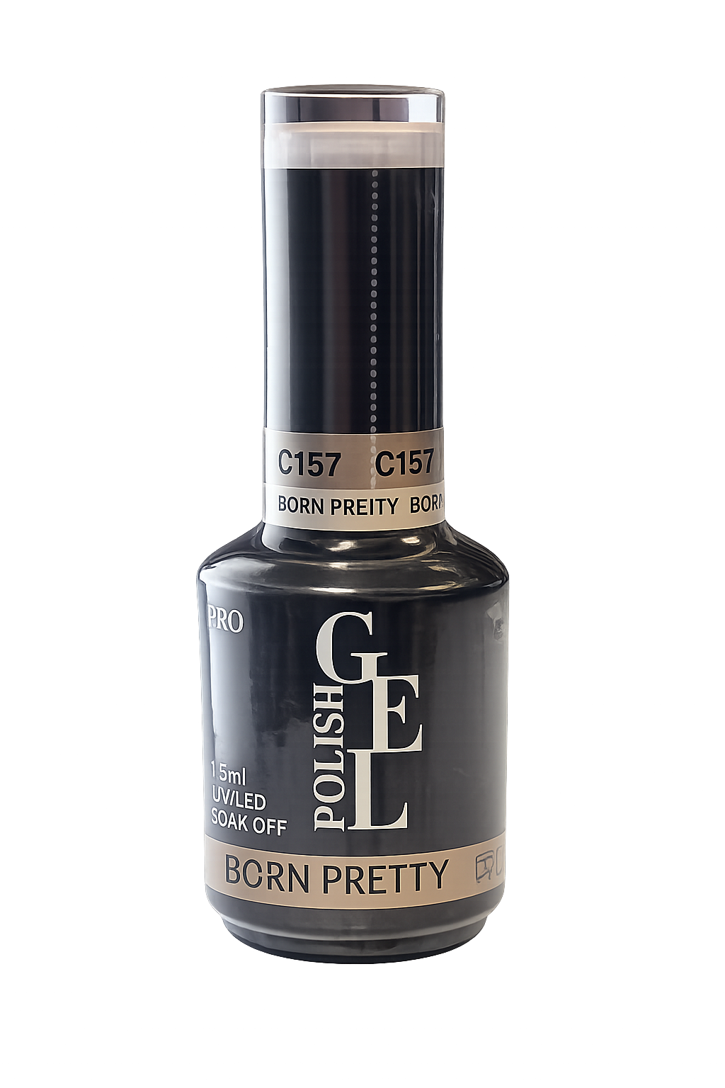 Born Pretty  C157 Jelly Pink Shimmer