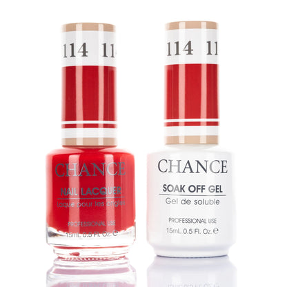 Chance Gel and Lacquer Nail Polish Duo 114