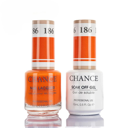 Chance Gel and Lacquer Nail Polish Duo 186