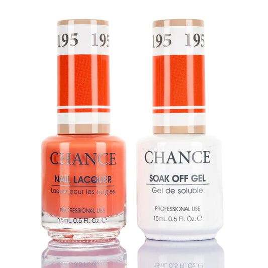 Chance Gel and Lacquer Nail Polish Duo 195
