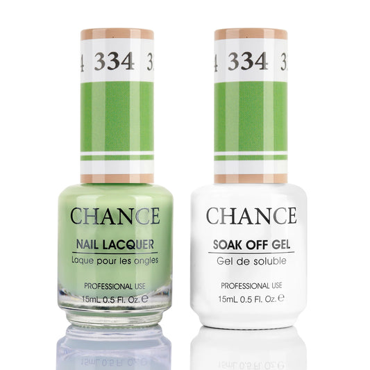 Chance Gel and Lacquer Nail Polish Duo 334
