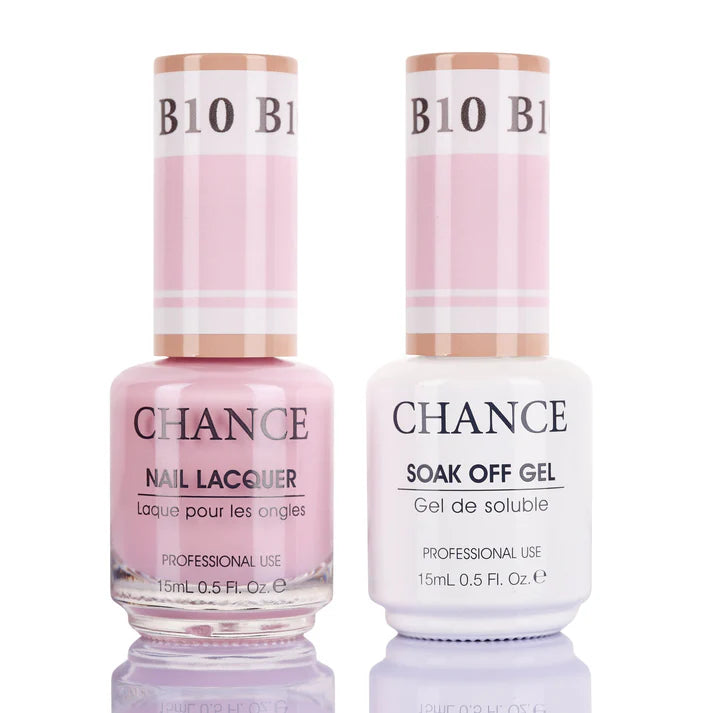 Chance Gel and Lacquer Nail Polish Duo B10