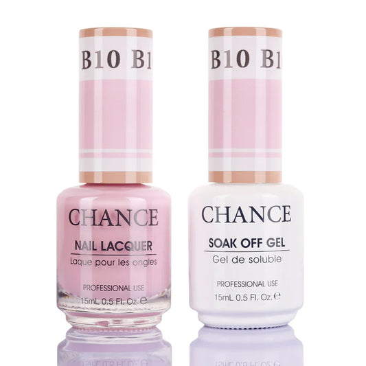 Chance Gel and Lacquer Nail Polish Duo B10