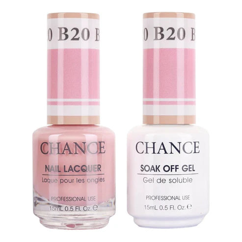 Chance Gel and Lacquer Nail Polish Duo B20