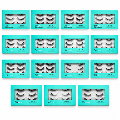 Em Beauty lashes - ZMF (3 pairs)