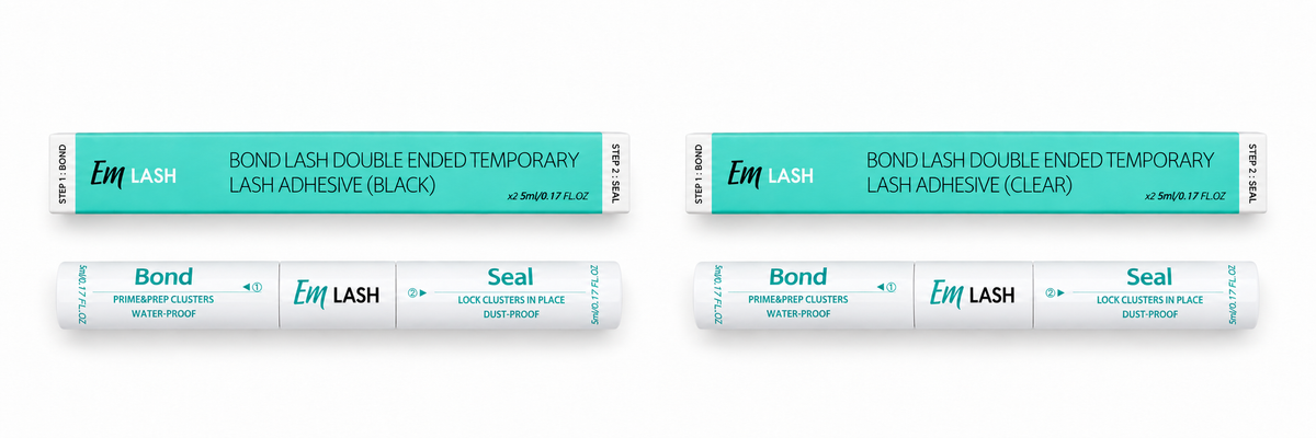 Em Beauty bond lash double ended temporary lash adhesive