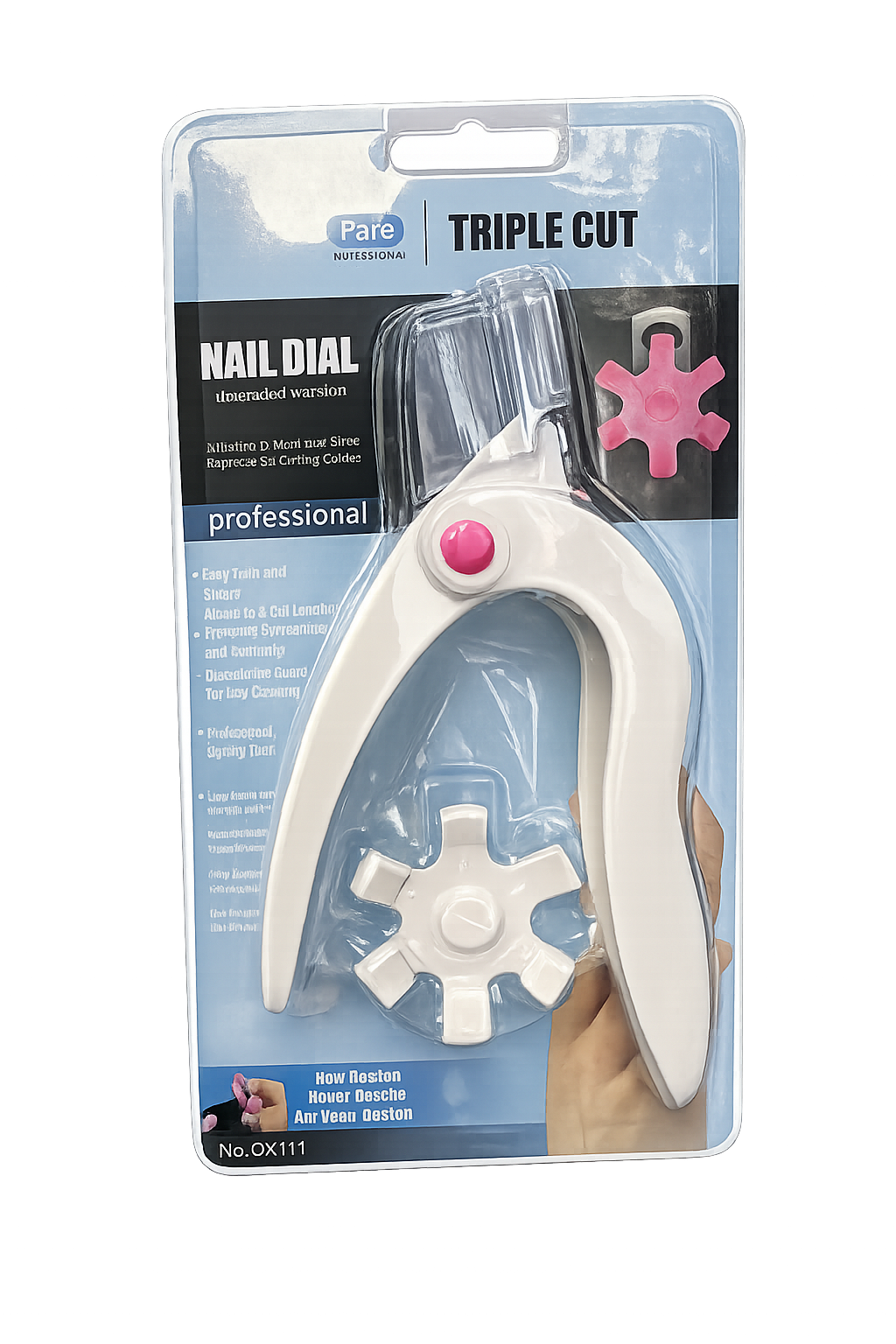 Paie Professional tip cutter w/ guards White