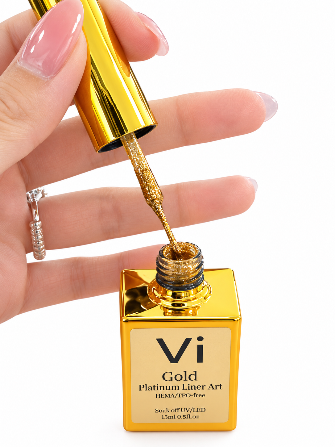 Vi Gold Platinum Liner Art gel