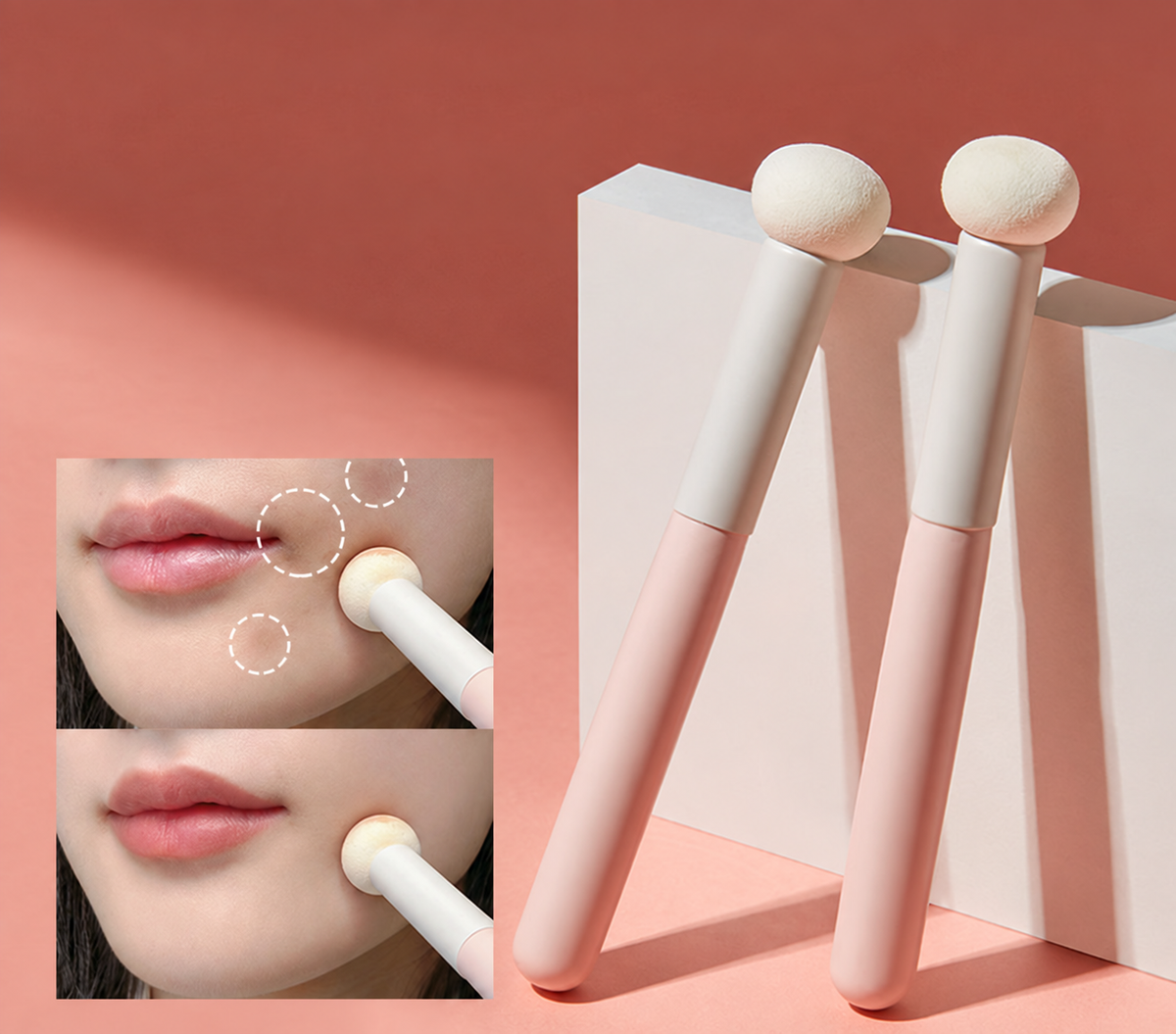 Makeup beauty blender brush