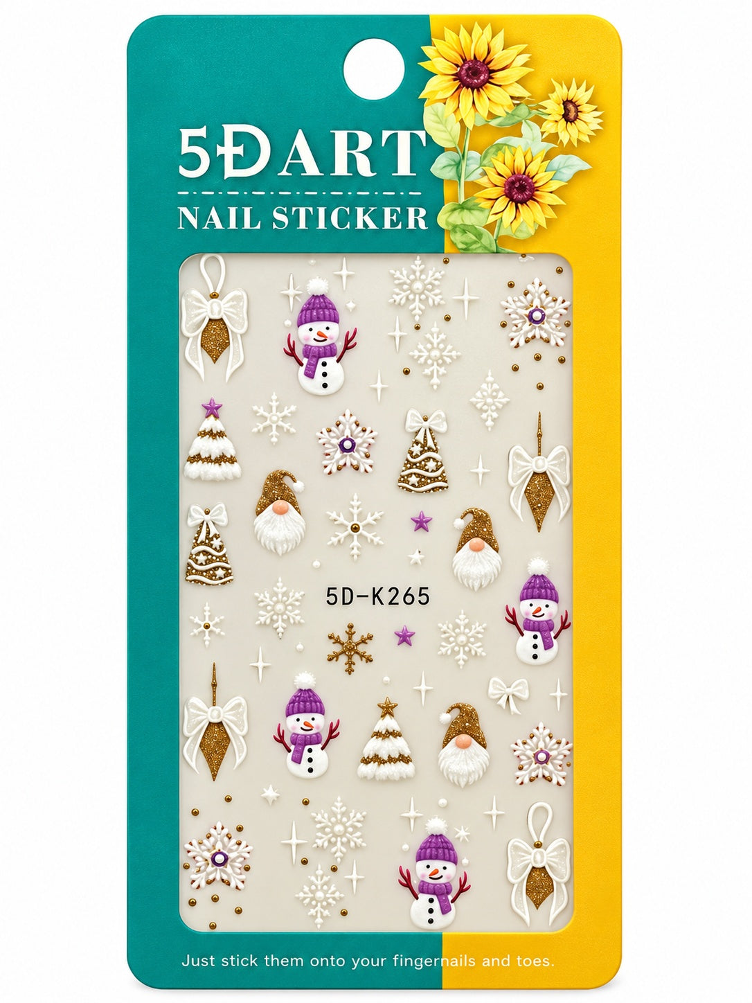 Christmas nail art stickers