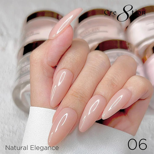 Cre8tion Acrylic Powder 4 Oz - Natural Ombre 06