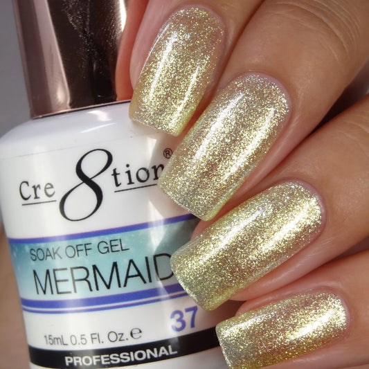 Cre8tion Mermaid Soak Off Gel .5oz MM37
