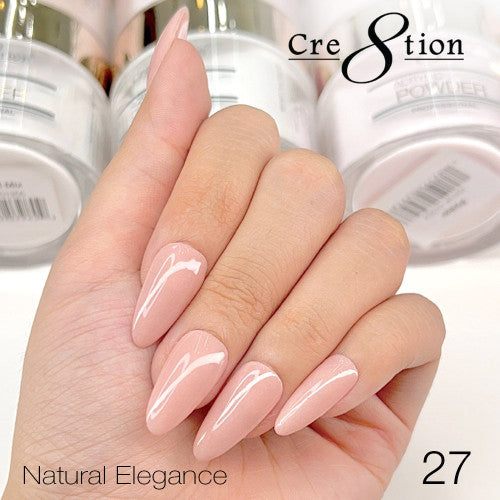 Cre8tion Natural Elegance Acrylic Powder 4oz 27