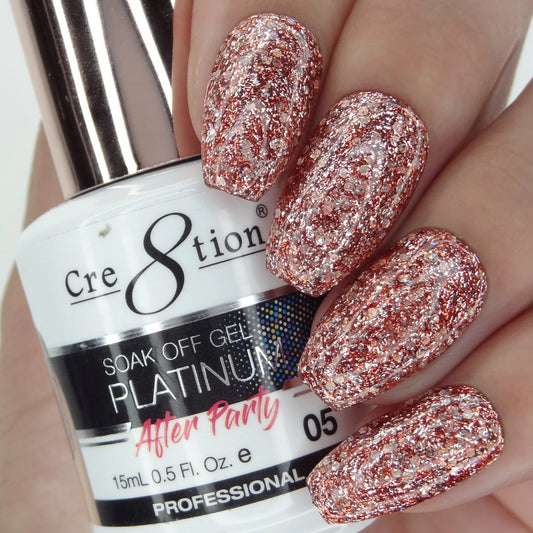 Cre8tion Platinum After Party Gel 0.5oz 05