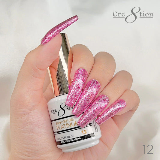  Cre8tion Platinum Gel P12 0.5oz