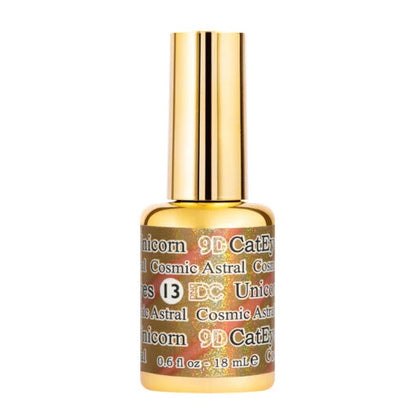 DC 9D Cat Eye Unicorn 13 Cosmic Astral Gel Nail Polish