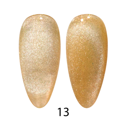 DC 9D Cat Eye Unicorn 13 Cosmic Astral Gel Nail Polish