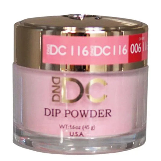 DND DC Dip Powder 116 Blushing Face 2oz