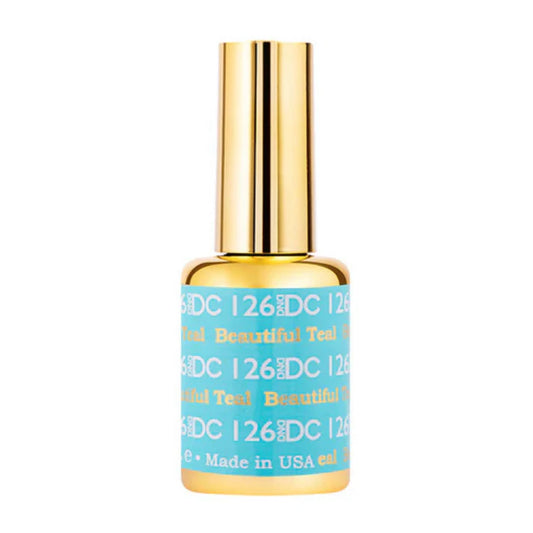 DC Gel Nail Polish 126 Beautiful Teal