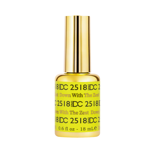 DC Gel Nail Polish 2518 Down With The Zest
