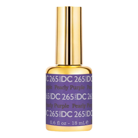 DC Gel Nail Polish 265 Pearly Purple