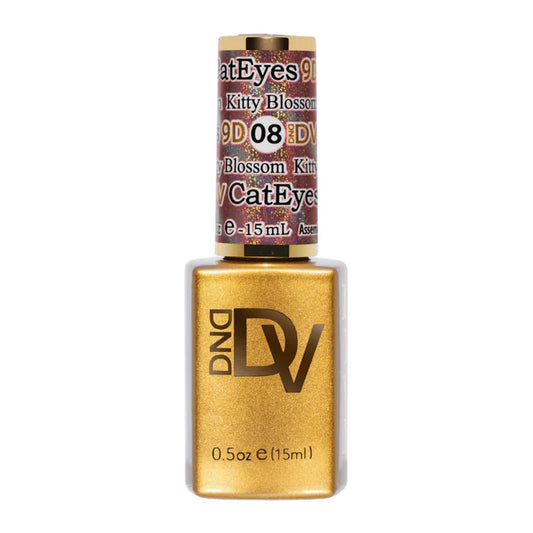 DIVA 9D Cat Eye Glassball Gel Nail Polish 08 Kitty Blossom