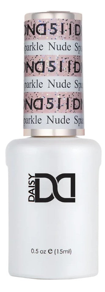 DND gel 511 Nude Sparkle