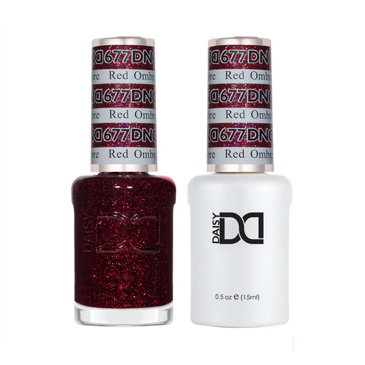 DND duo 677  Red Ombre