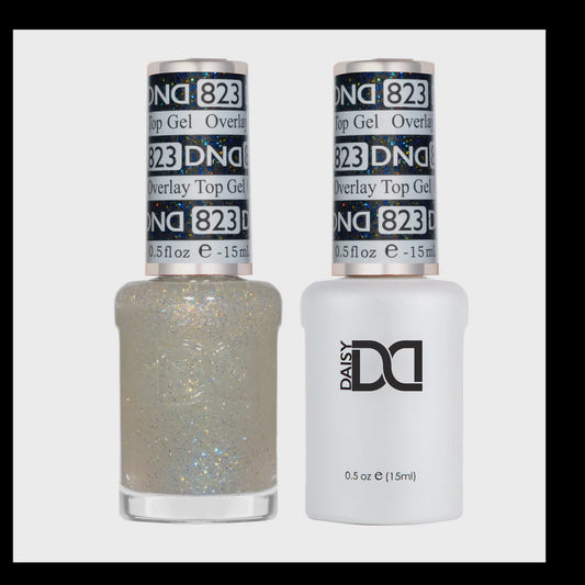 DND duo 823 Overlay Top Gel