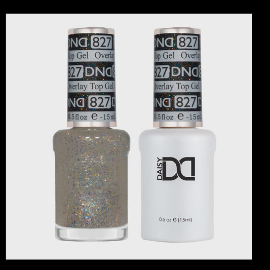 DND duo 827 Overlay Top Gel