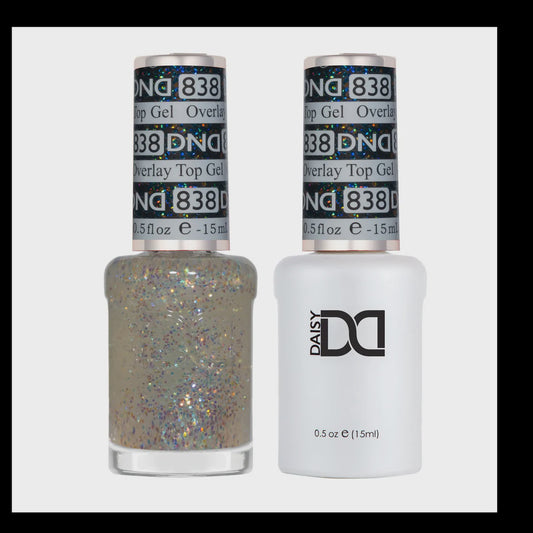 DND duo 838 Overlay Top Gel