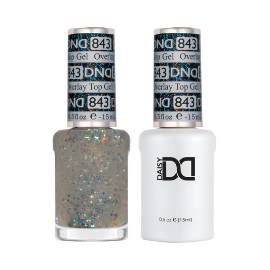 DND duo 843  Overlay Top Gel