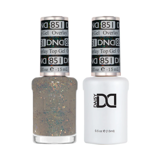 DND duo 851  Overlay Top Gel