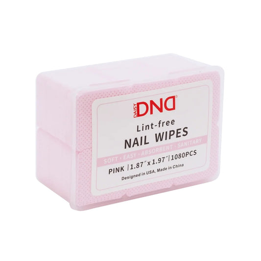 DND Lint Free Nail Wipes PINK - 1080pcs