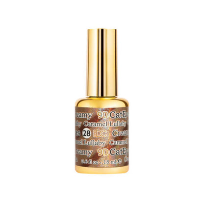 DND DC 9D Cat Eye Creamy 28 Caramel Lullaby