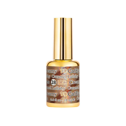 DND DC 9D Cat Eye Creamy 28 Caramel Lullaby