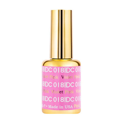 DND DC Gel Nail Polish 018 Violet Pink