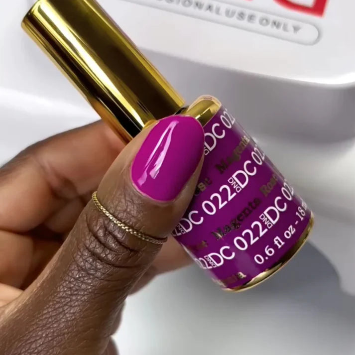 DND DC Gel Nail Polish 022 Magenta Rose