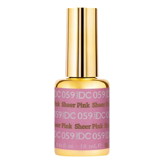 DND DC Gel Nail Polish 059 Sheer Pink