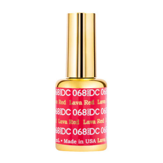DND DC Gel Nail Polish 068 Lava Red