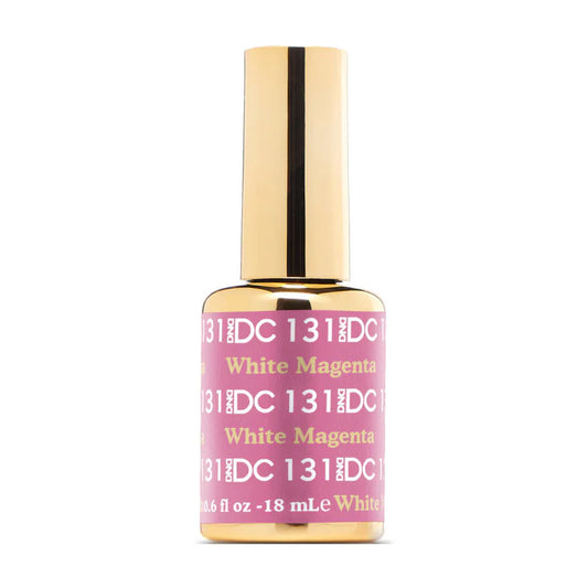 DND DC Gel Nail Polish 131 White Magenta