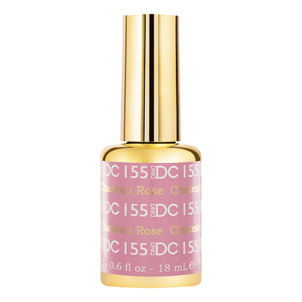 DND DC Gel Nail Polish 155 Chateau Rose