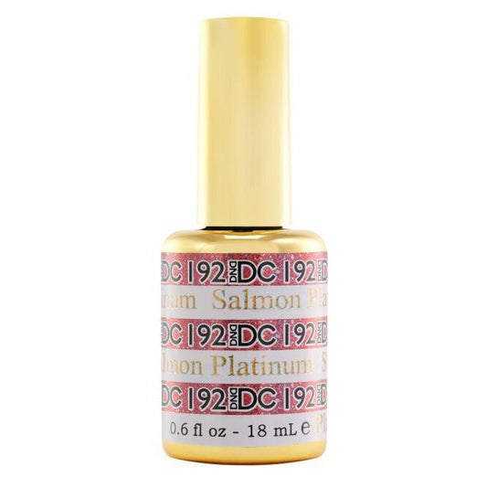 DND DC Gel Nail Polish 192 Salmon Platinum