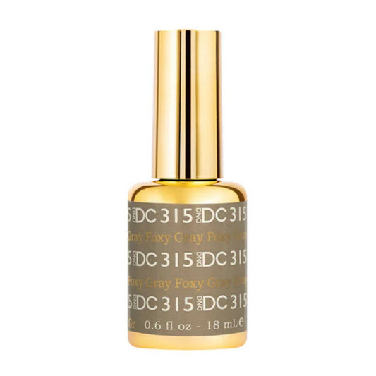 DND DC Gel Nail Polish 315 Foxy Gray