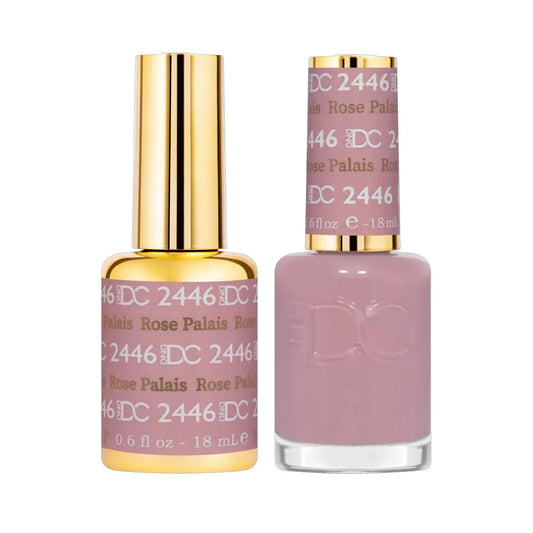 DND DC Gel and Lacquer Duo 2446 Rose Palais