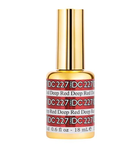 DND DC Mermaid Gel Nail Polish 227 Deep Red