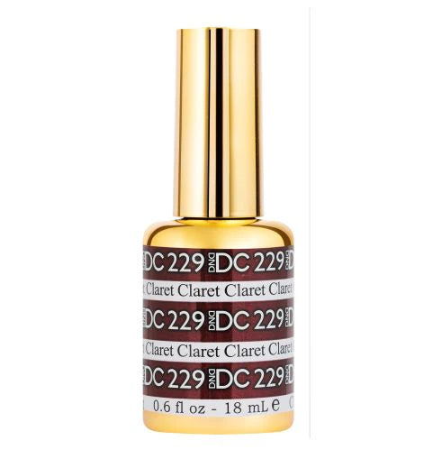 DND DC Mermaid Gel Nail Polish 229 Claret