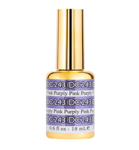 DND DC Mermaid Gel Nail Polish 243 Purply Pink